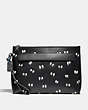 Disney X Coach Carryall Pouch With Spooky Eyes Print