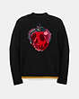 Disney X Coach Poison Apple Intarsia Sweater