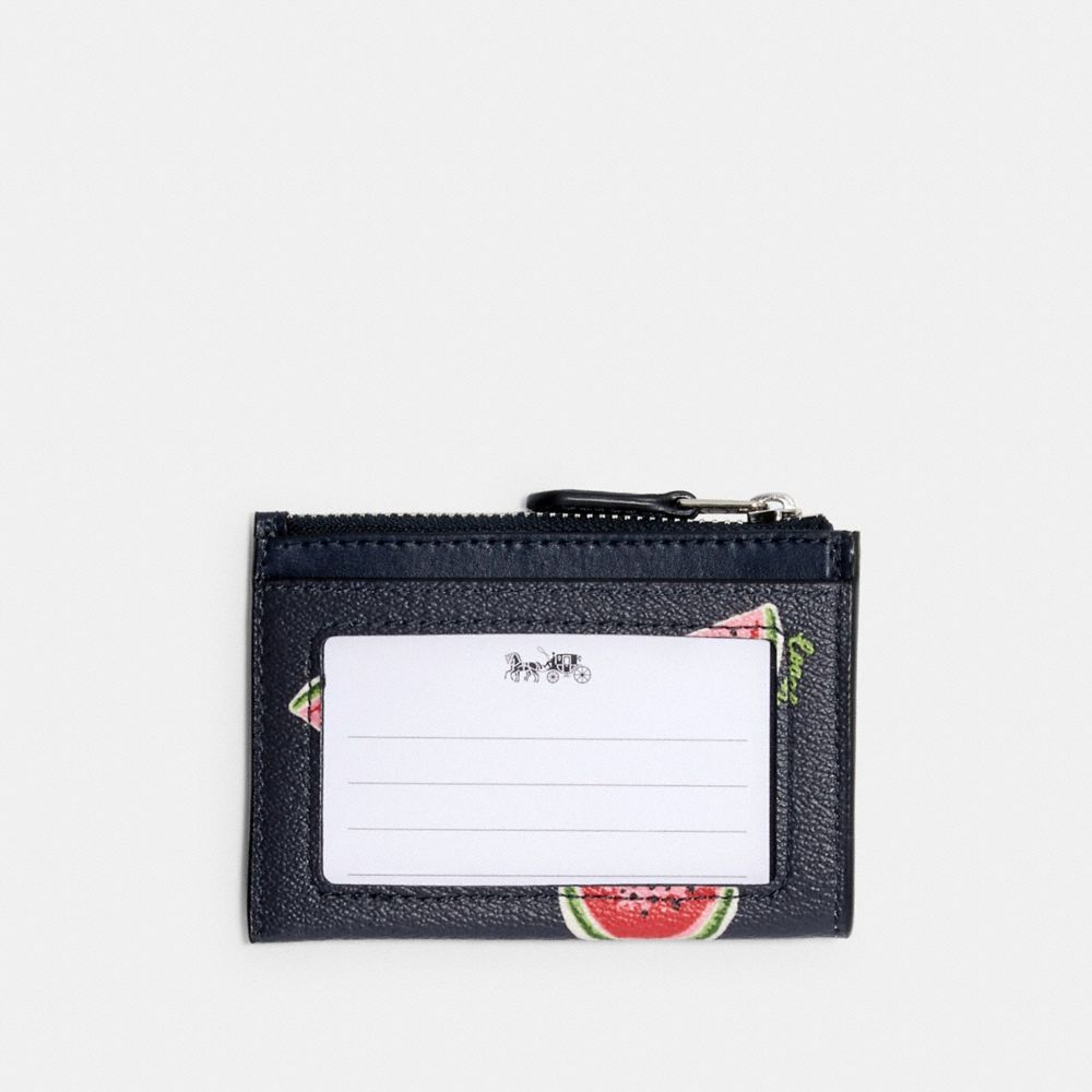 Étui pour pièce d’identité Mini Skinny avec imprimé Pastèque