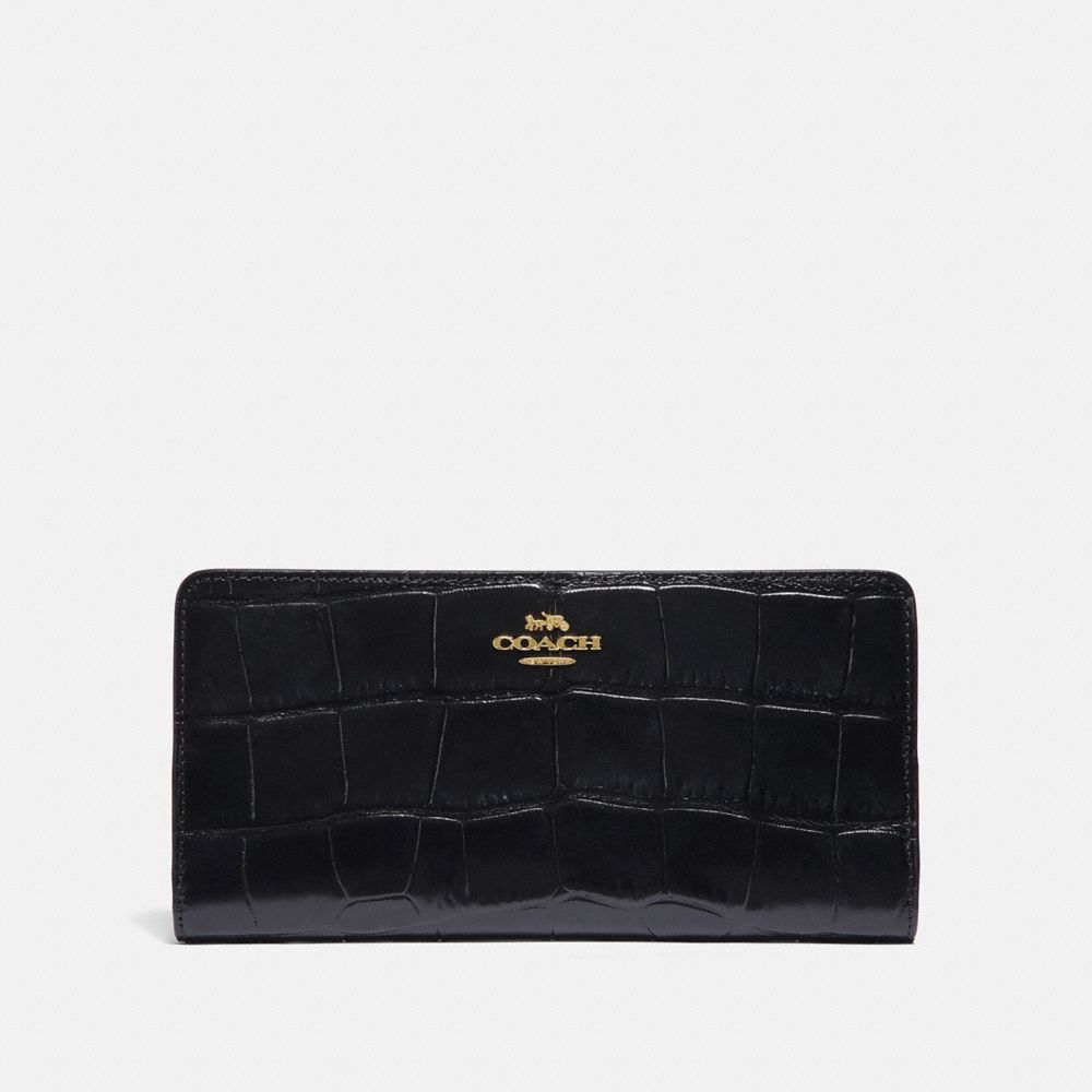 Skinny on sale coach wallet