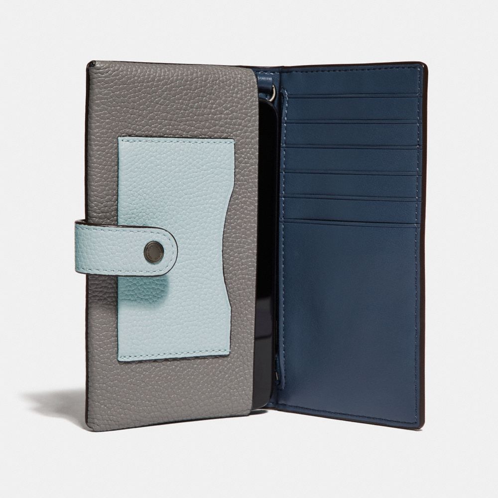 Phone Wristlet In Colorblock