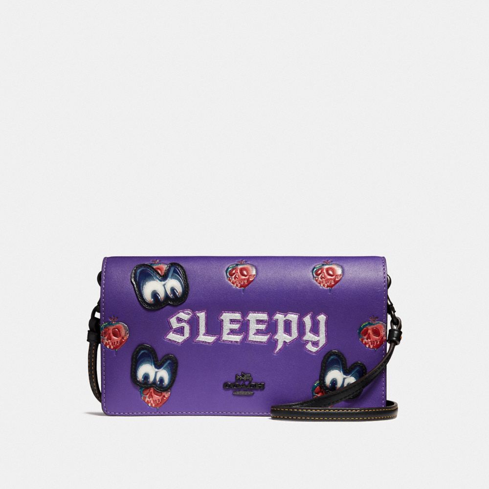 Pochette à bandoulière repliable Disney X Coach Sleepy