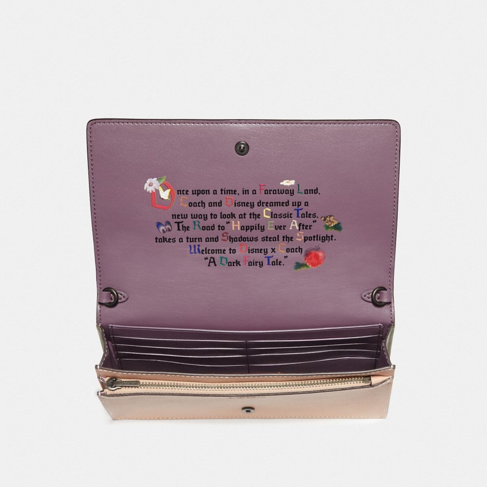 COACH ×Disney クラッチバッグ ダーク フェアリーテール