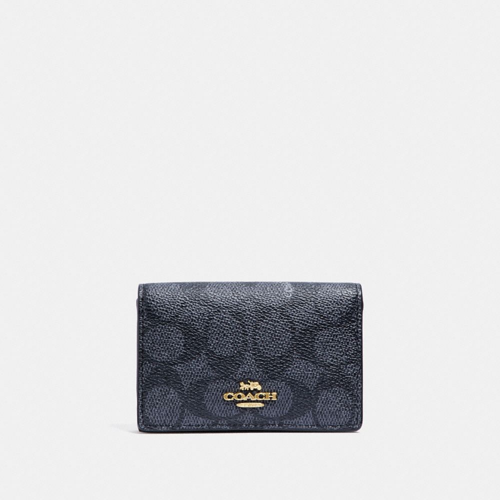 Coach credit discount card holder case