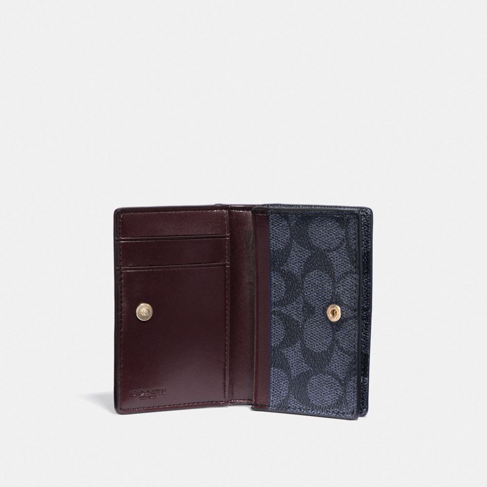 Coach business best sale card case