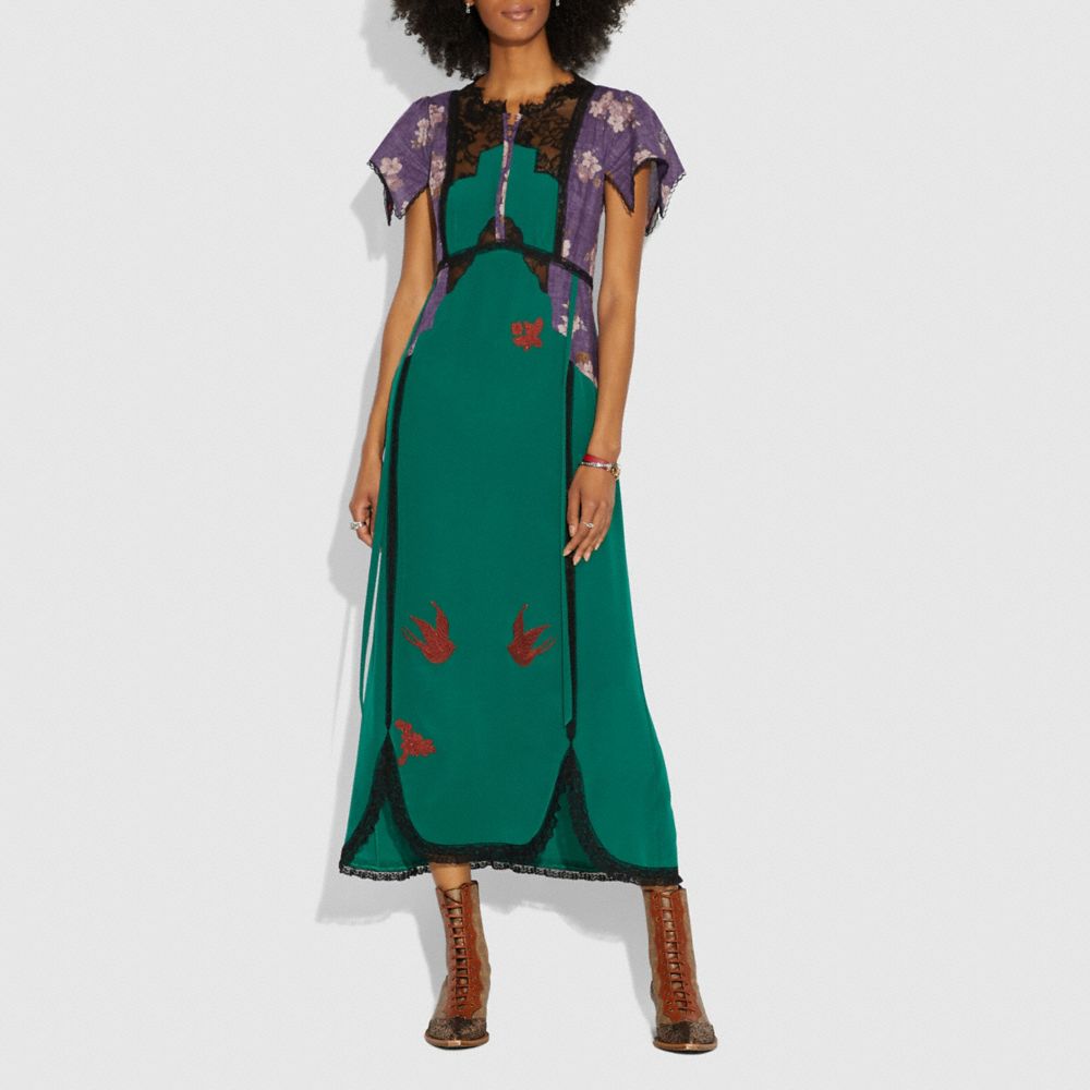 Lace Embroidered Dress