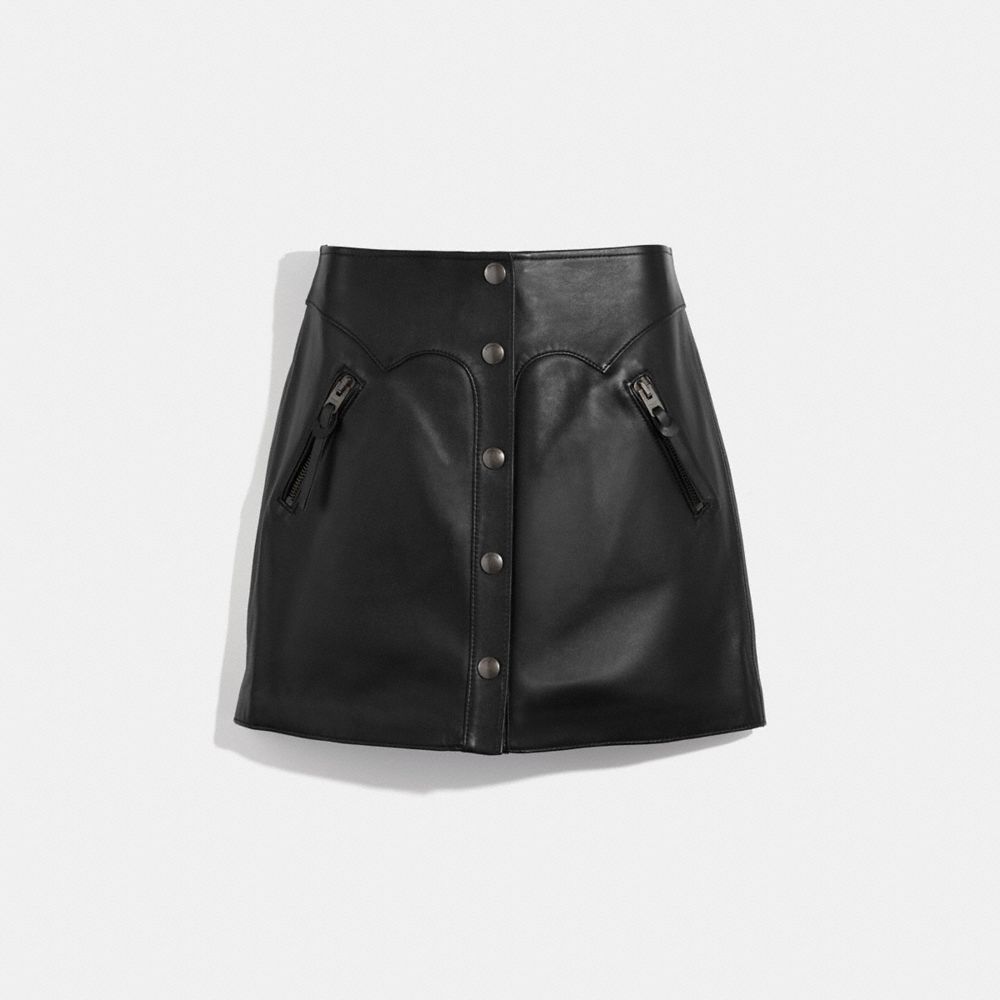 Leather Skirt