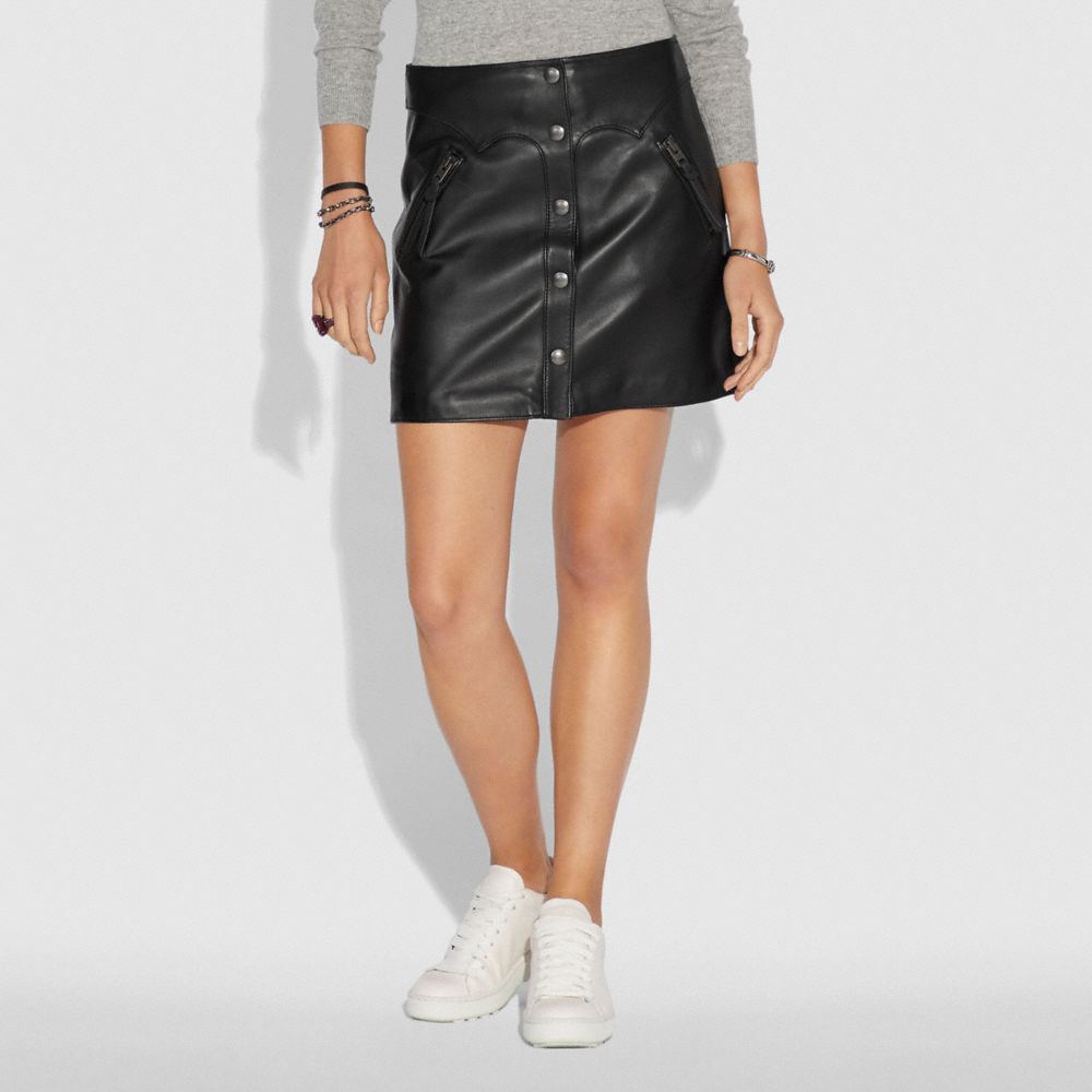 Leather Skirt