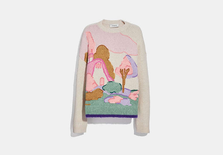 Spooky Cottage Oversized Sweater