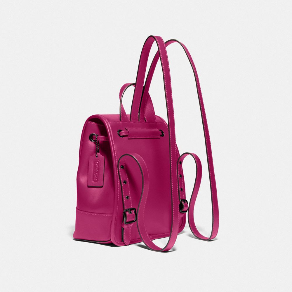 COACH®,Turnlock Backpack,,Angle View