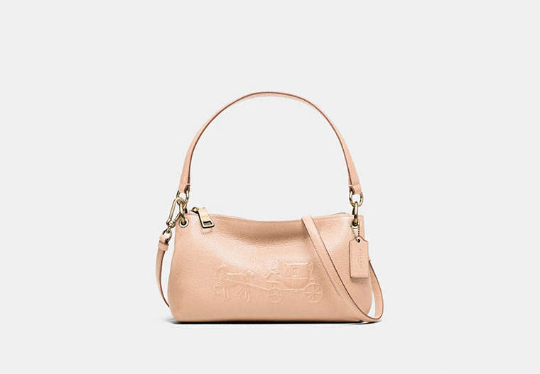 Charley Crossbody With Embossed Horse And Carriage