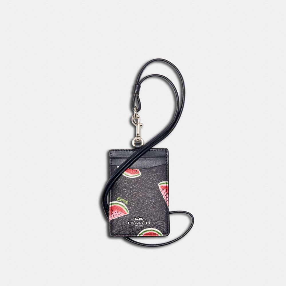 Coach Outlet ID Lanyard - Black - One Size