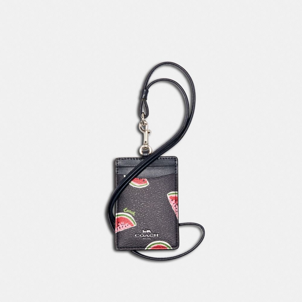 Id Lanyard With Watermelon Print