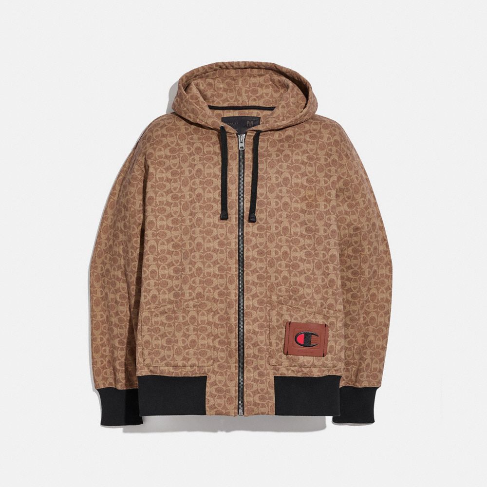 Coach hoodie mens sale