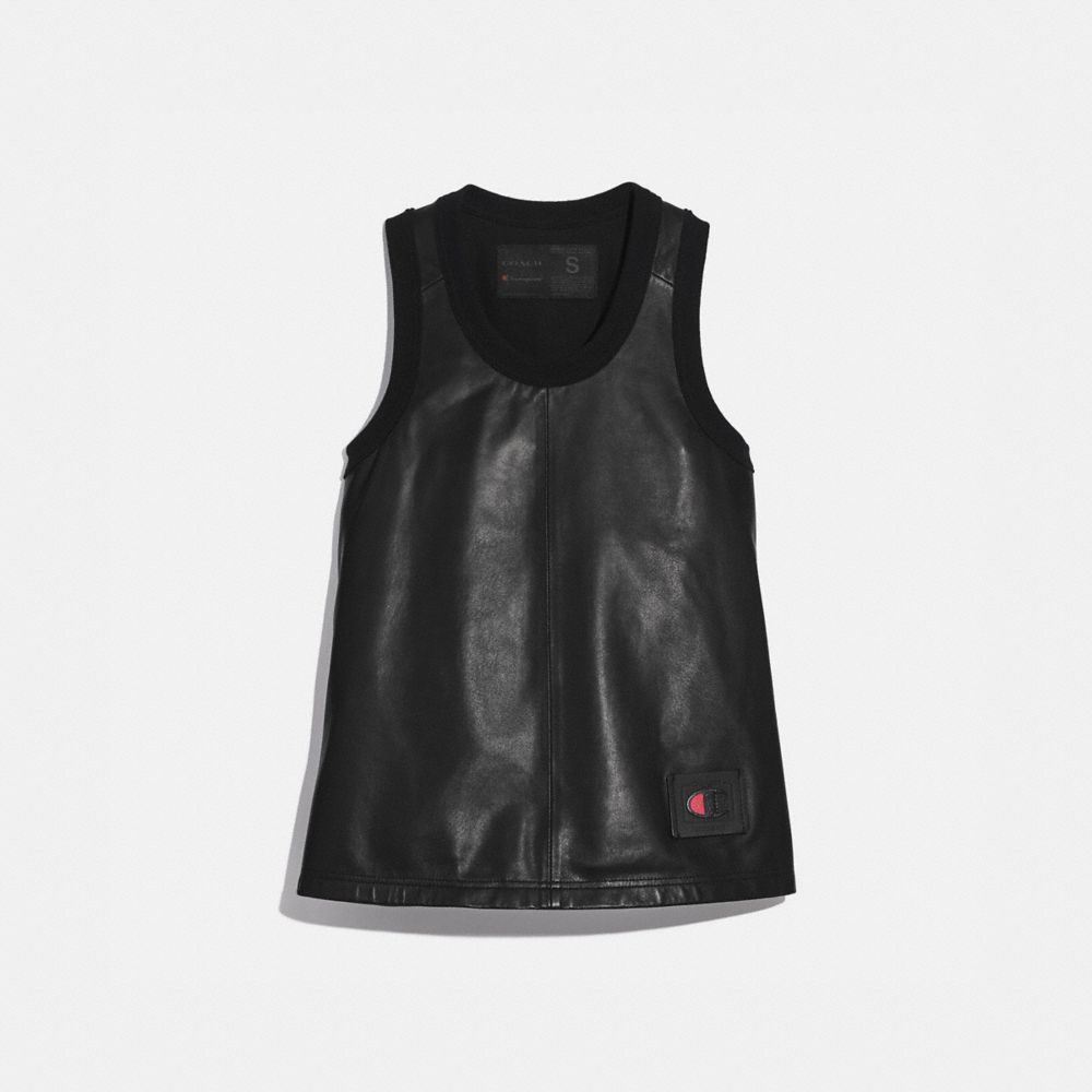 Coach X Champion Leather Tank Top