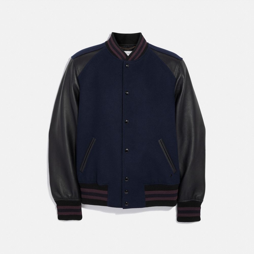 Augusta Sportswear Men's Nylon Coach's Jacket/Lined, Navy, Small