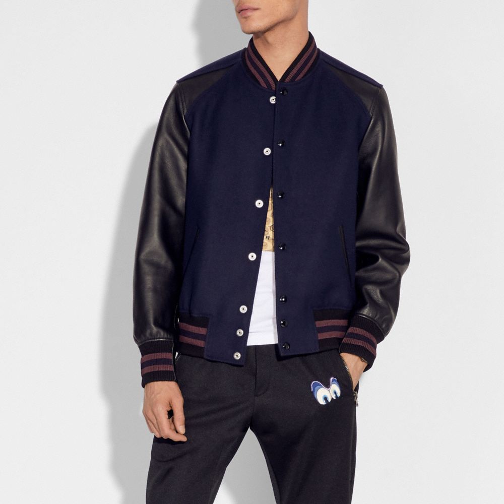 COACH® | Disney X Coach Snow White Varsity Jacket