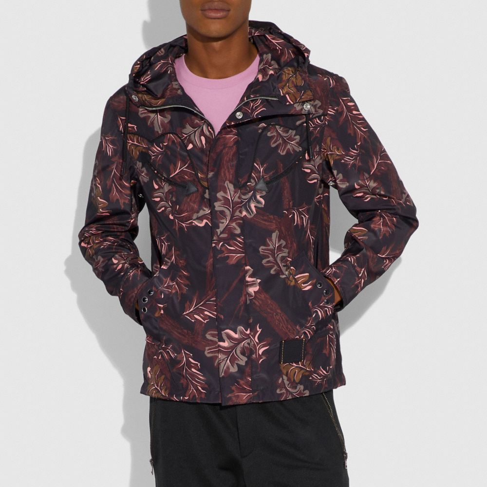 Printed Windbreaker