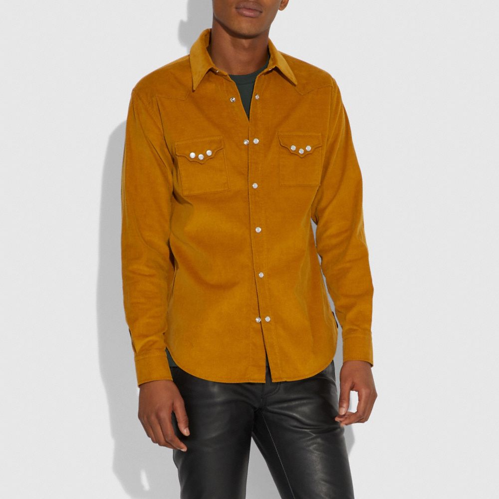 Corduroy Western Shirt