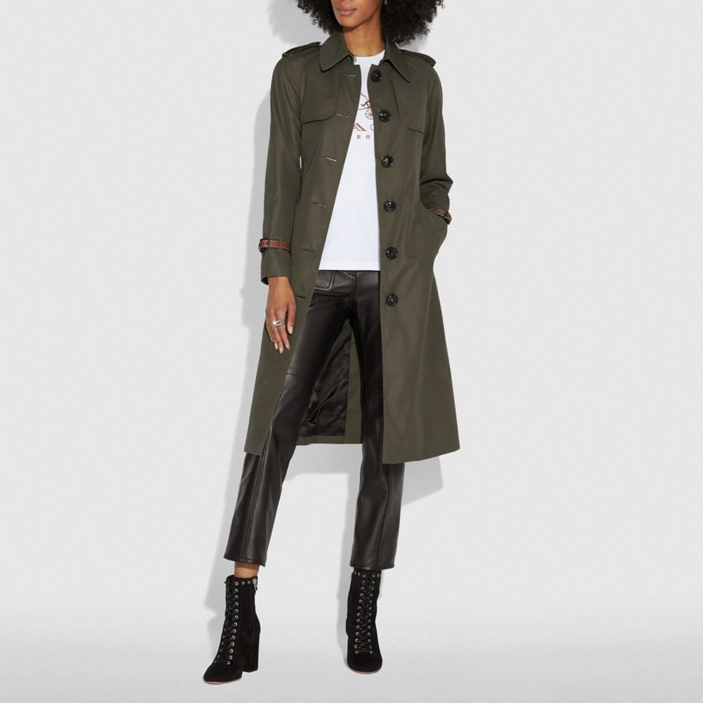 Cotton Trench Coat