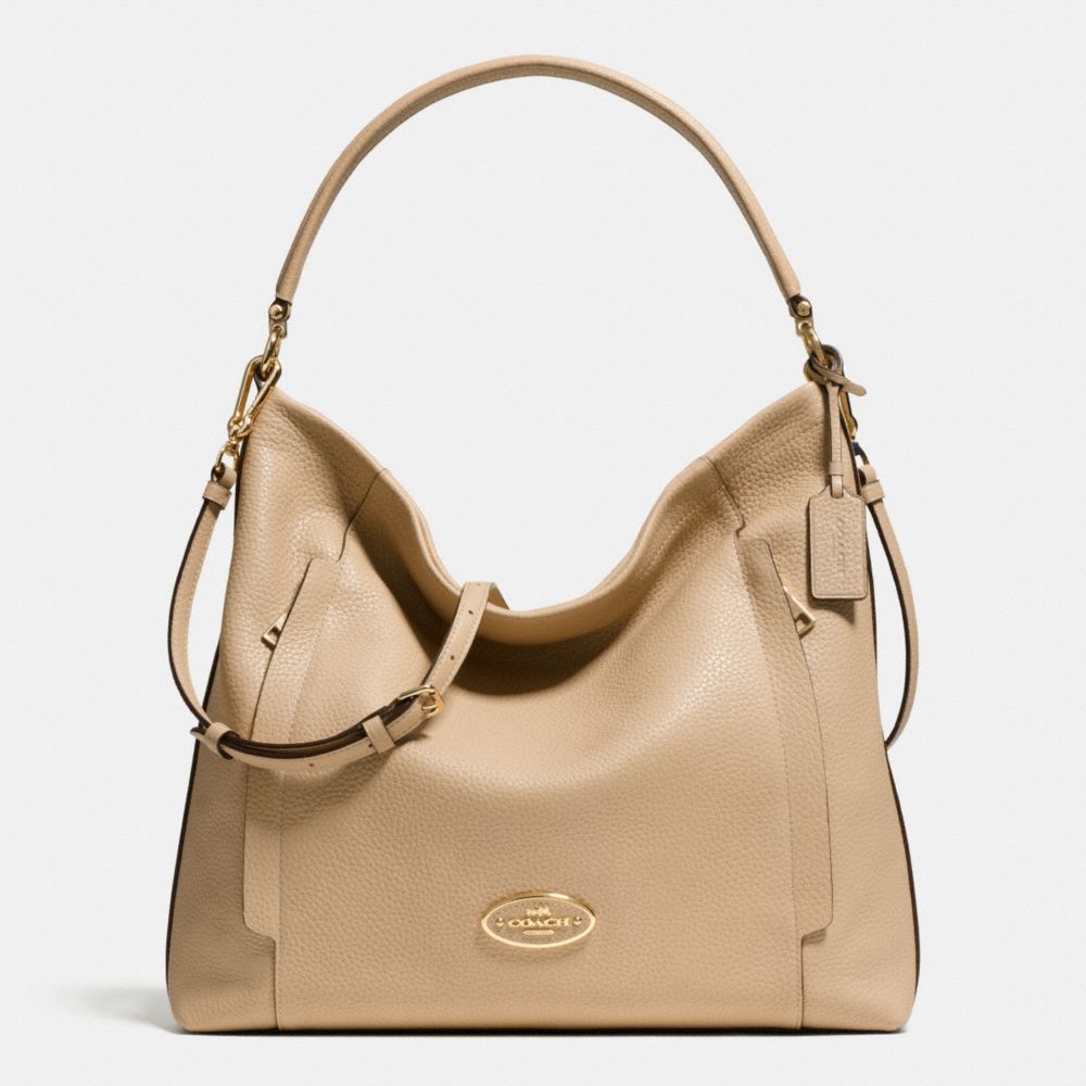 Coach pebble leather hobo new arrivals