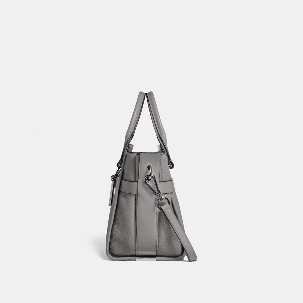 COACH®,Coach Swagger Carryall In Pebble Leather,,Angle View