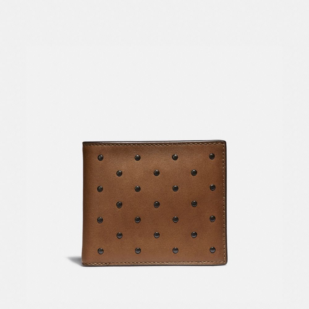 Double Billfold Wallet With Rivets