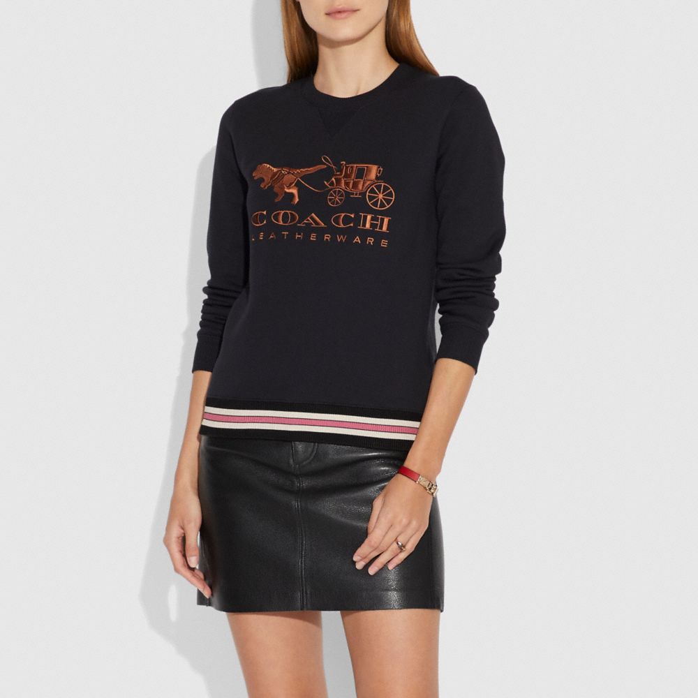 Rexy And Carriage Sweatshirt | COACH®