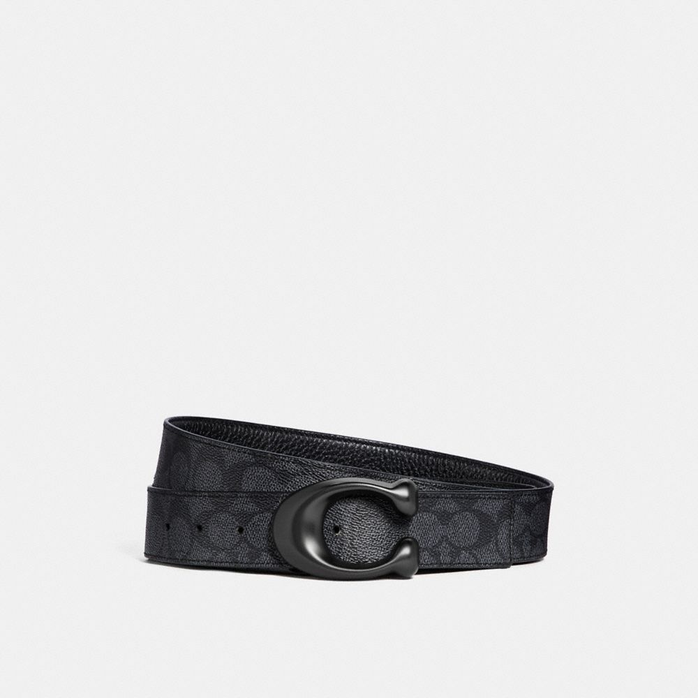 COACH®  Signature Buckle Cut To Size Reversible Belt, 38 Mm