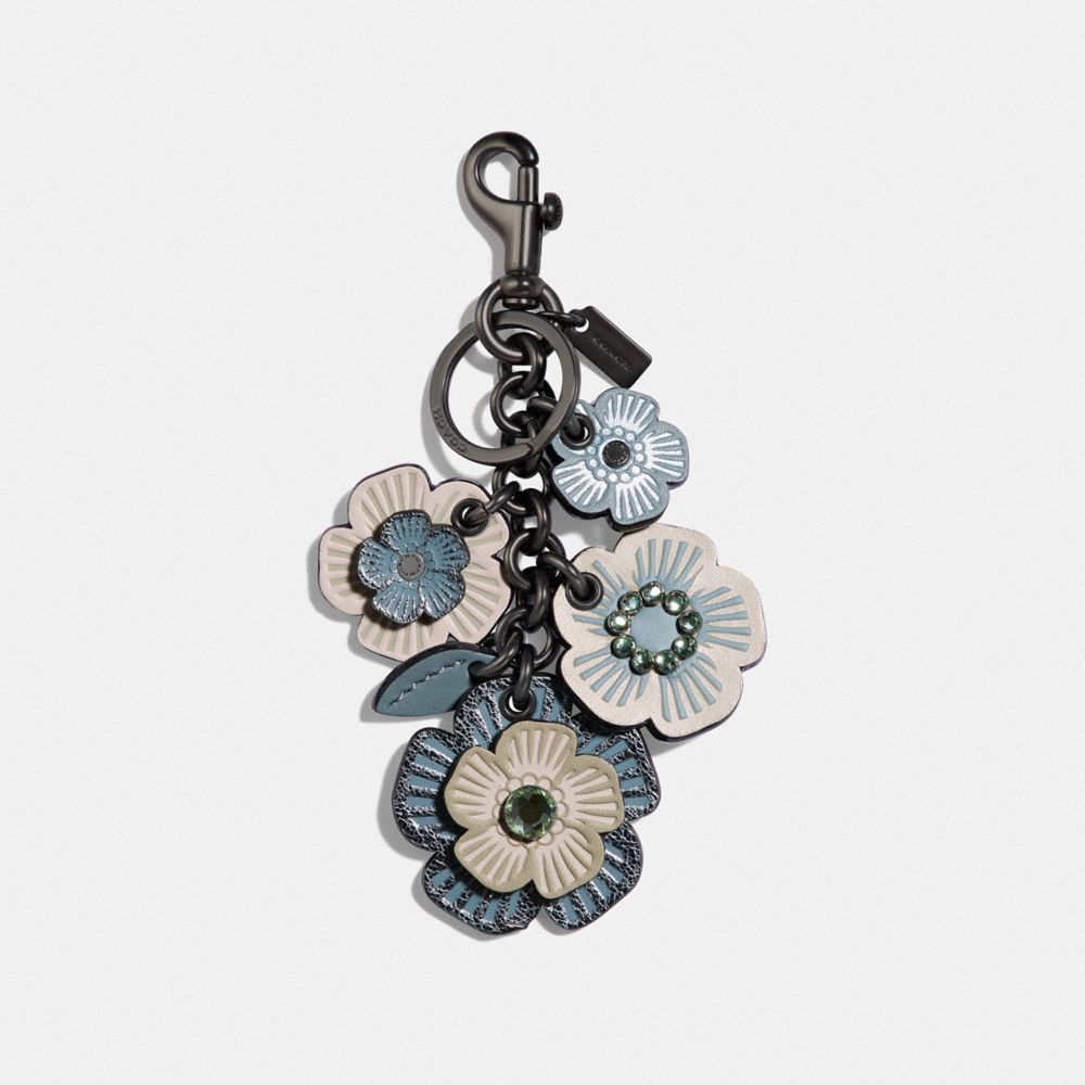 COACH® | Crystal Tea Rose Mix Bag Charm