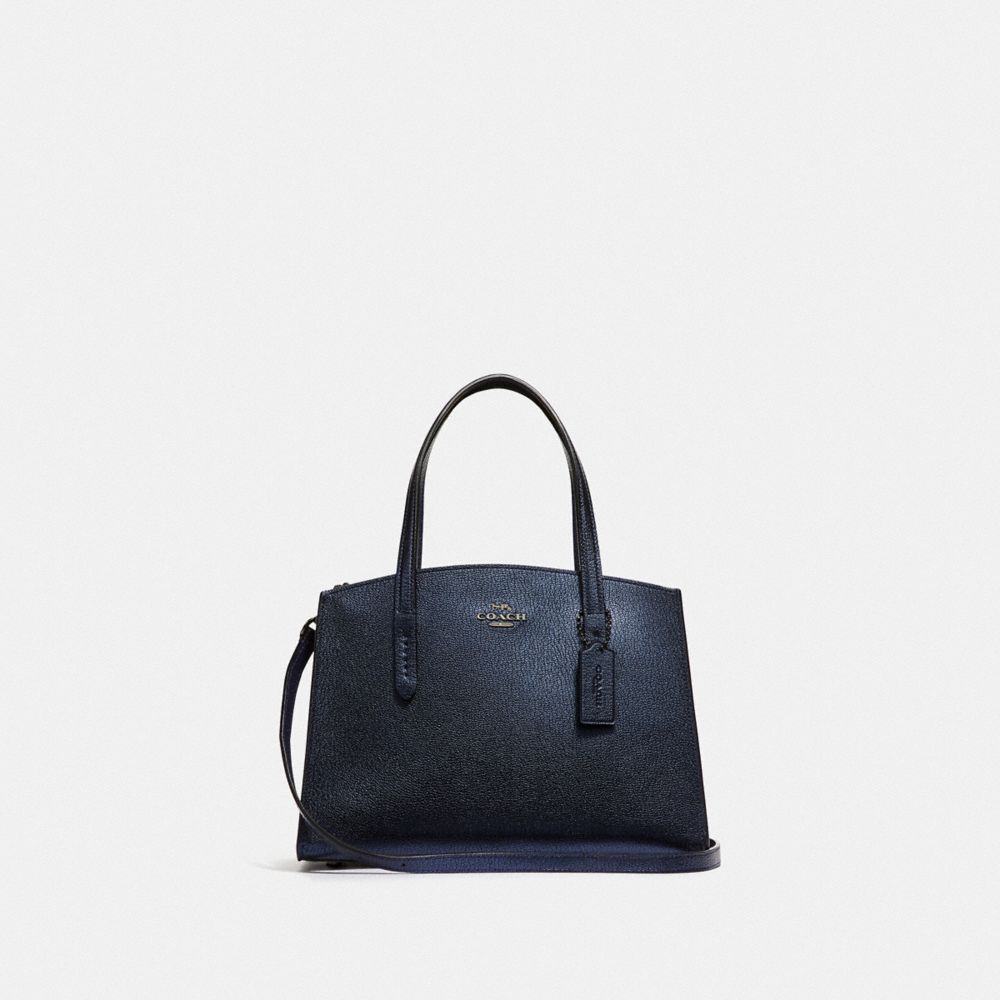 Coach black best sale charlie carryall