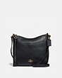 COACH®,CHAISE CROSSBODY,Leather,Small,Gold/Black,Front View