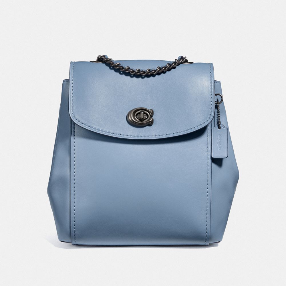 Coach parker blue new arrivals