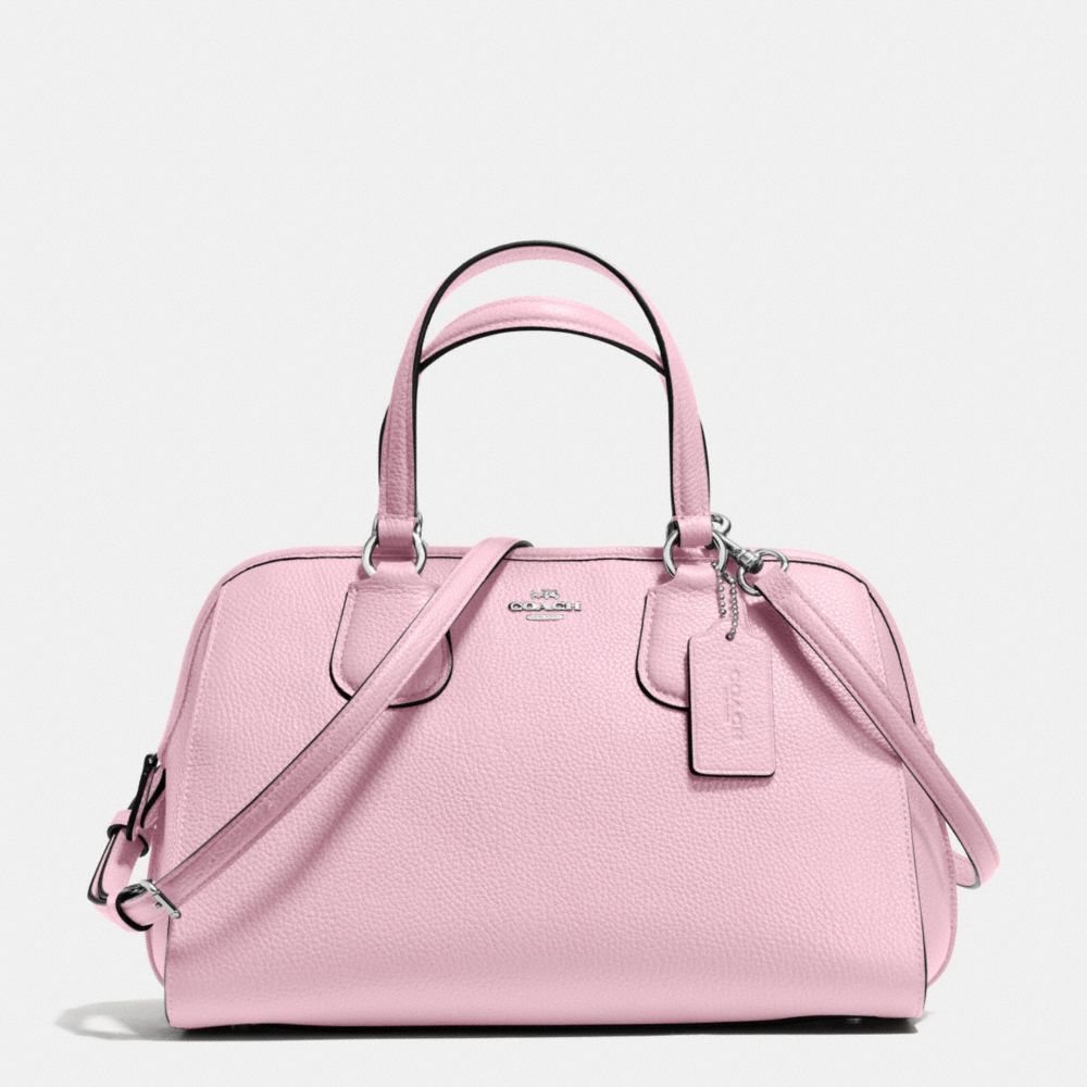 COACH®,Nolita Satchel In Pebble Leather,,Front View