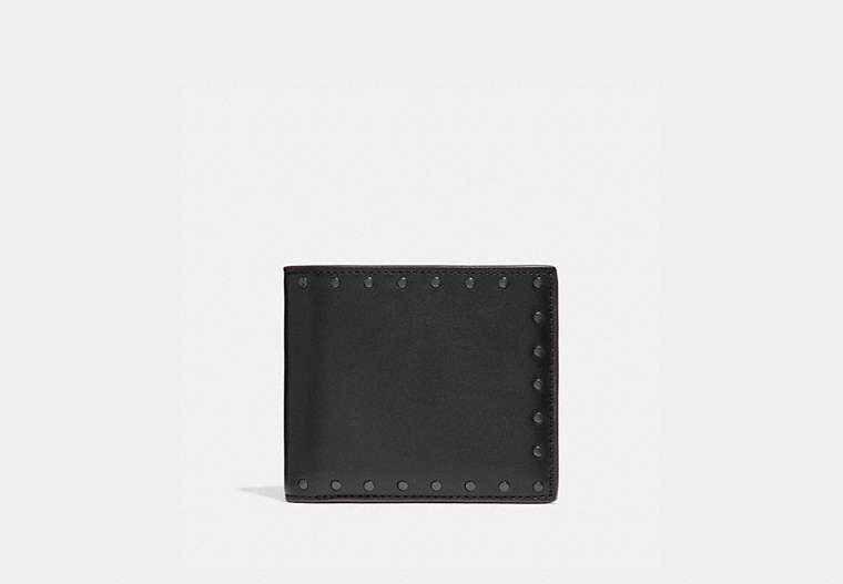 Double Billfold Wallet With Rivets