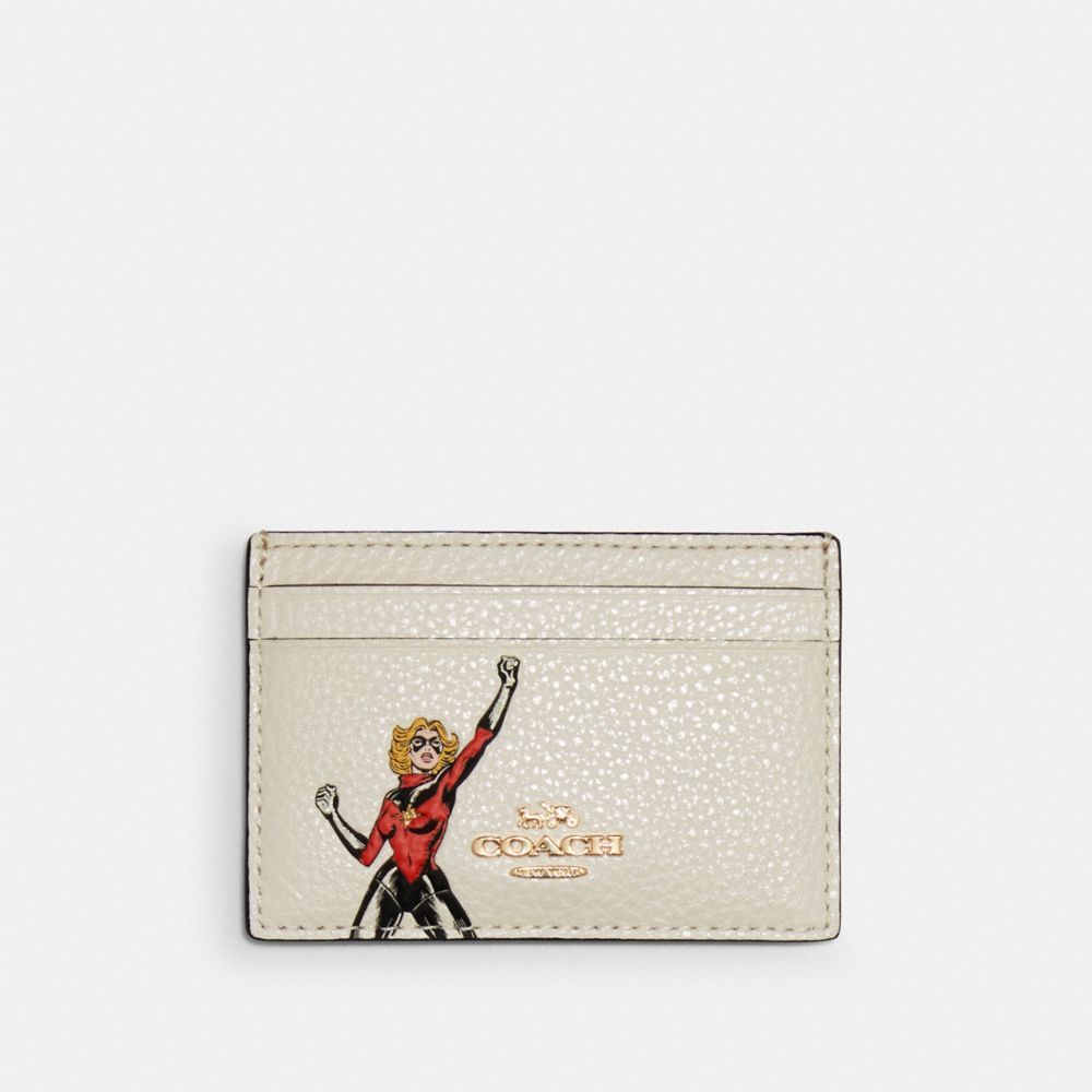 Coach outlet card case hot sale