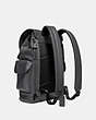 COACH®,RIVINGTON BACKPACK,Leather,X-Large,Black Copper/Grey,Angle View