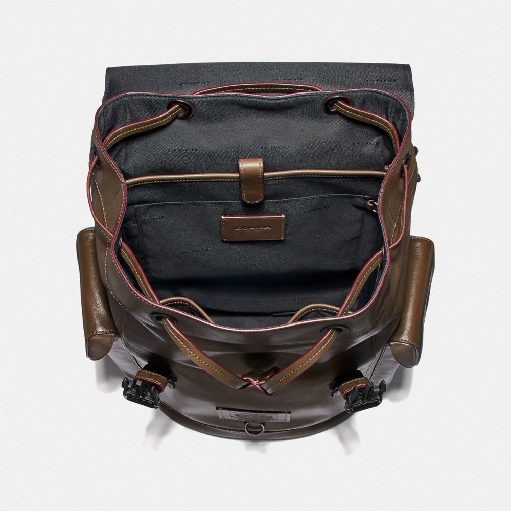 COACH®,Rivington Backpack,,Inside View,Top View