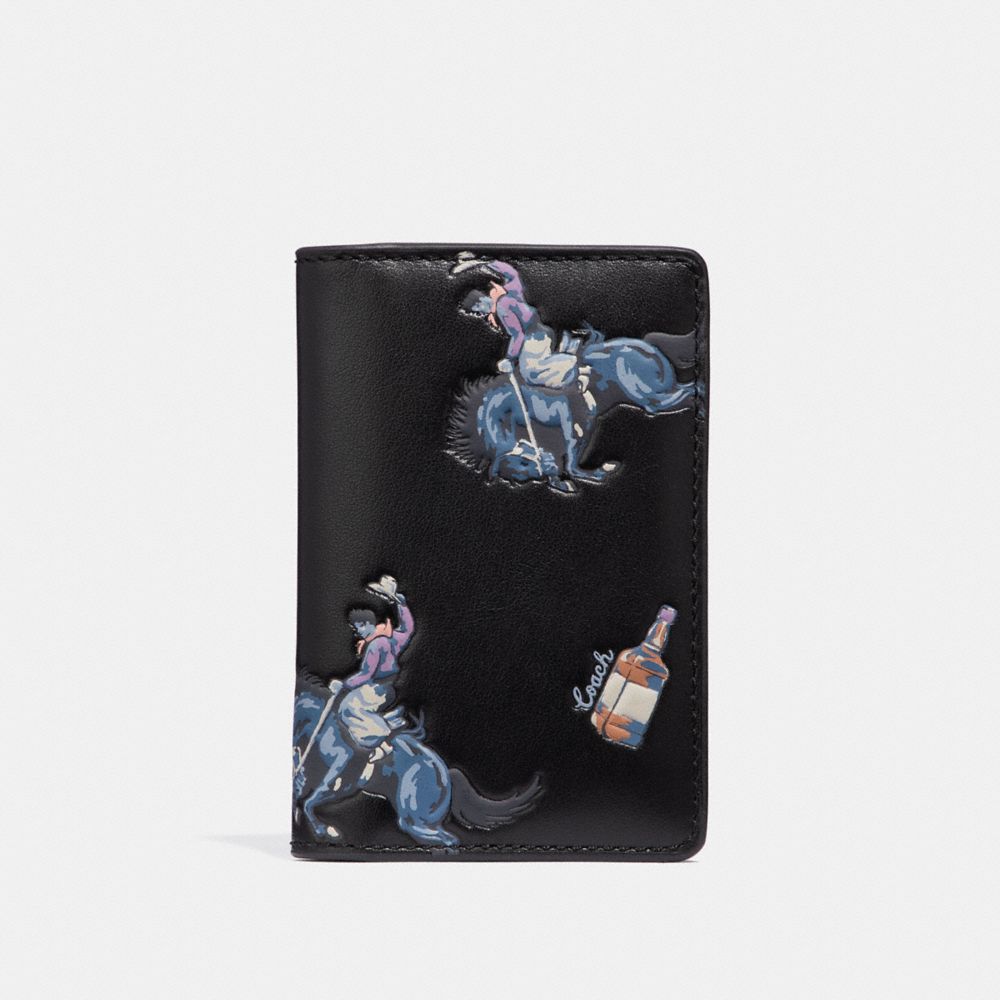 Card Wallet With Rodeo Print