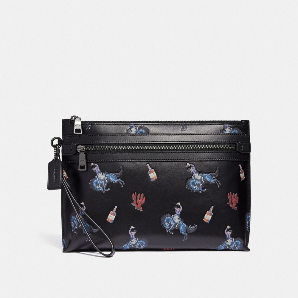 Academy Pouch With Rodeo Print
