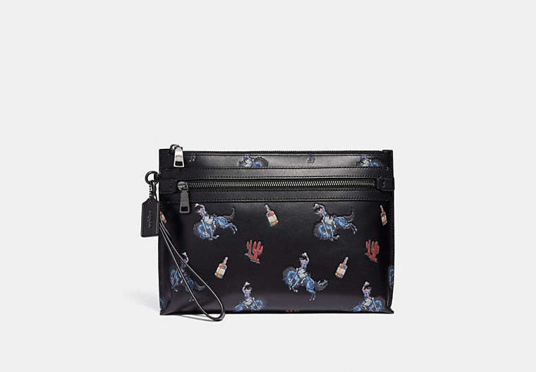 Academy Pouch With Rodeo Print