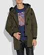 COACH®,PARKA,Olive,Scale View