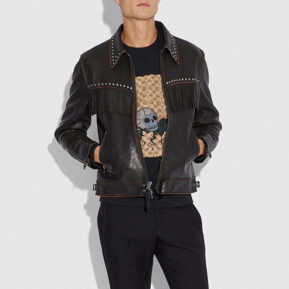 COACH® | Western Embellished Jacket