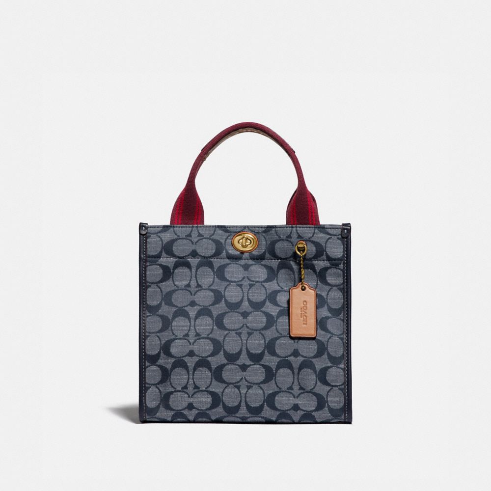 COACH Tote 22 In Signature Chambray