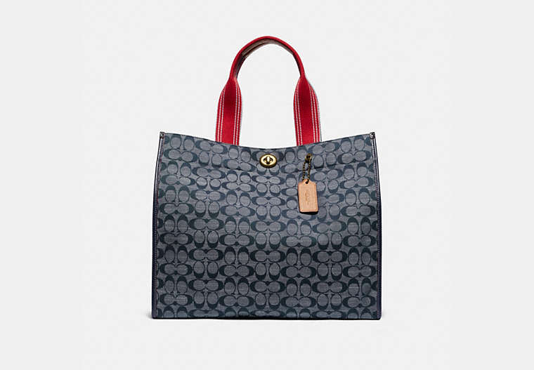 Tote 40 In Signature Chambray