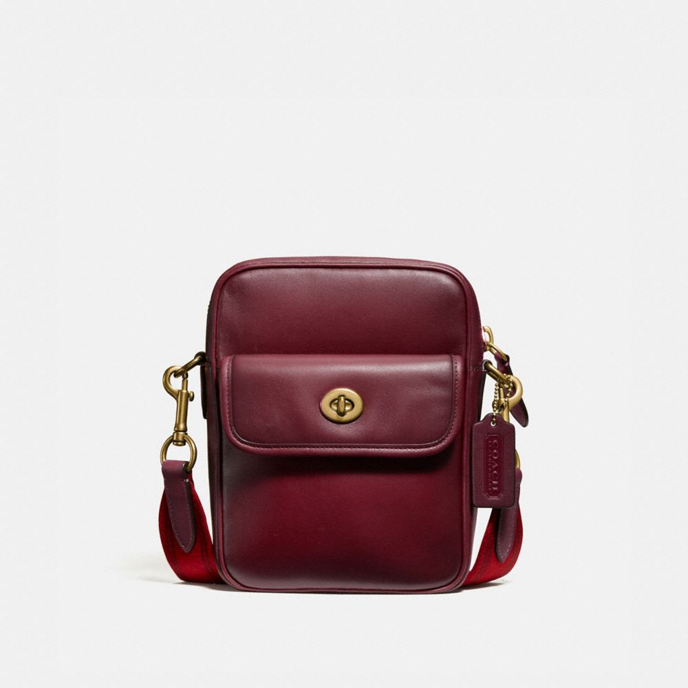 COACH®,DYLAN 15,n/a,Small,OL/Light Maroon,Front View