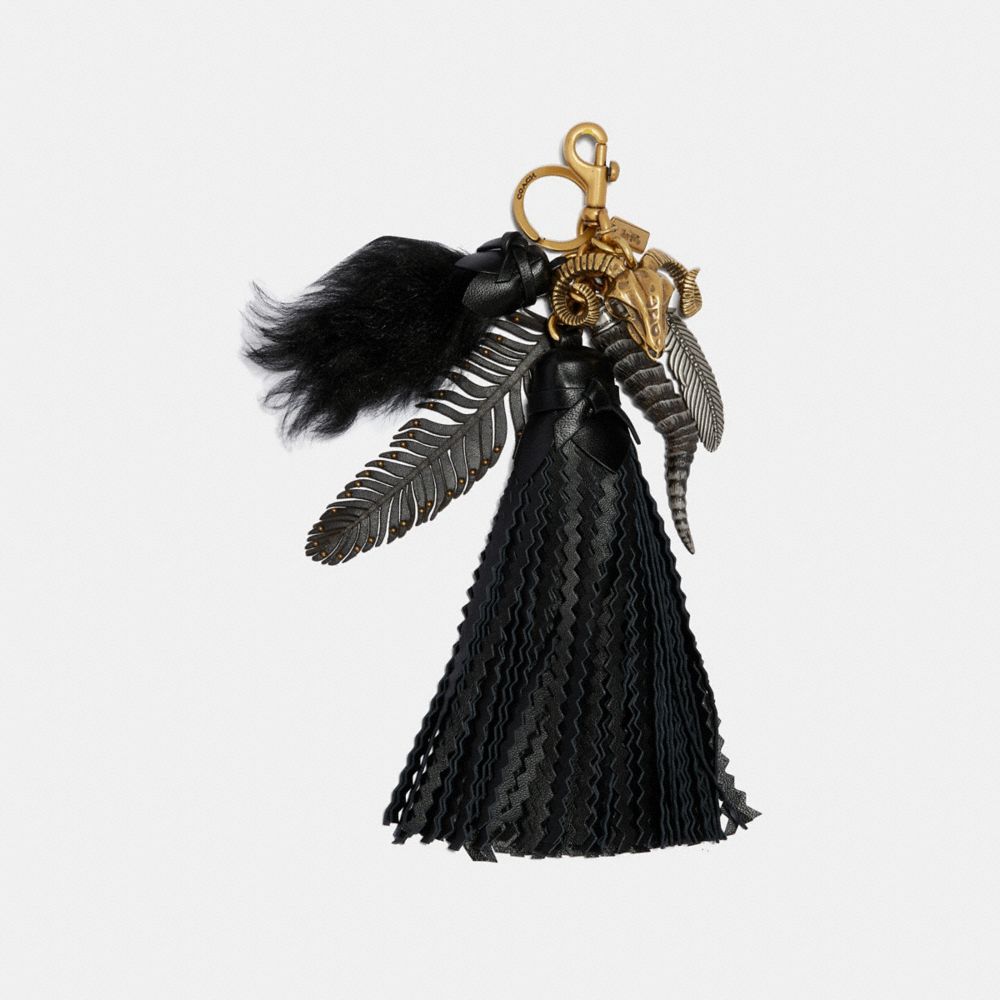 Coach tassel bag charm new arrivals