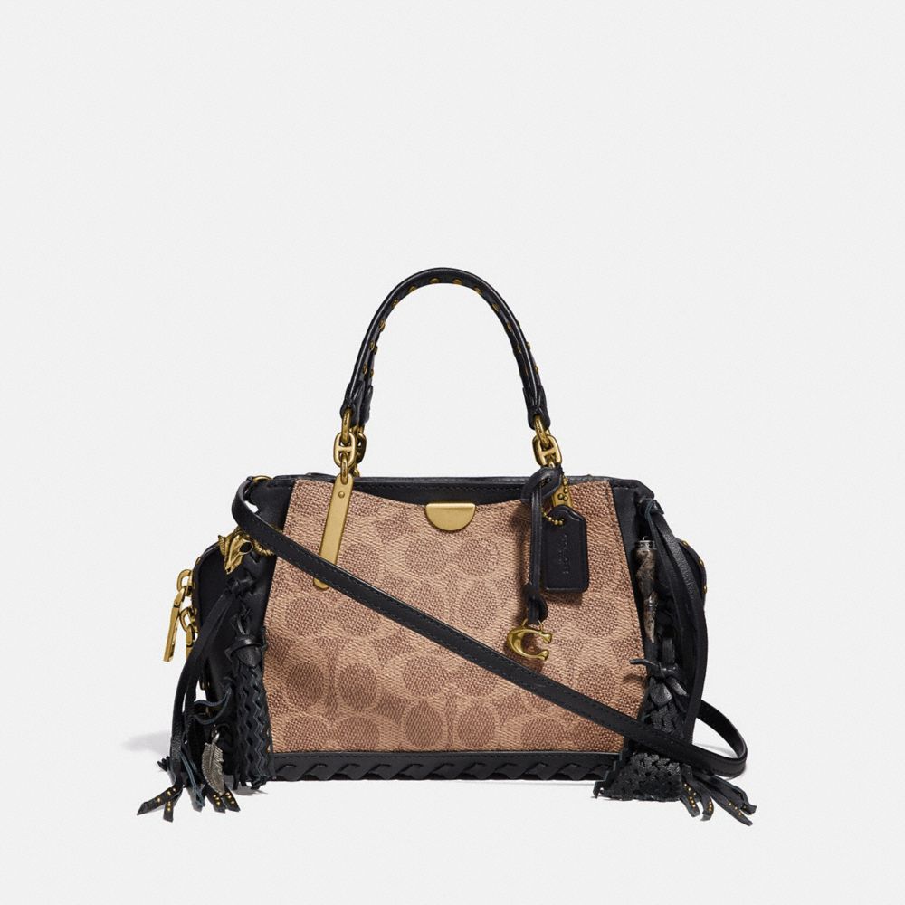 COACH COACH Dreamer 21 In Signature Canvas With Whipstitch