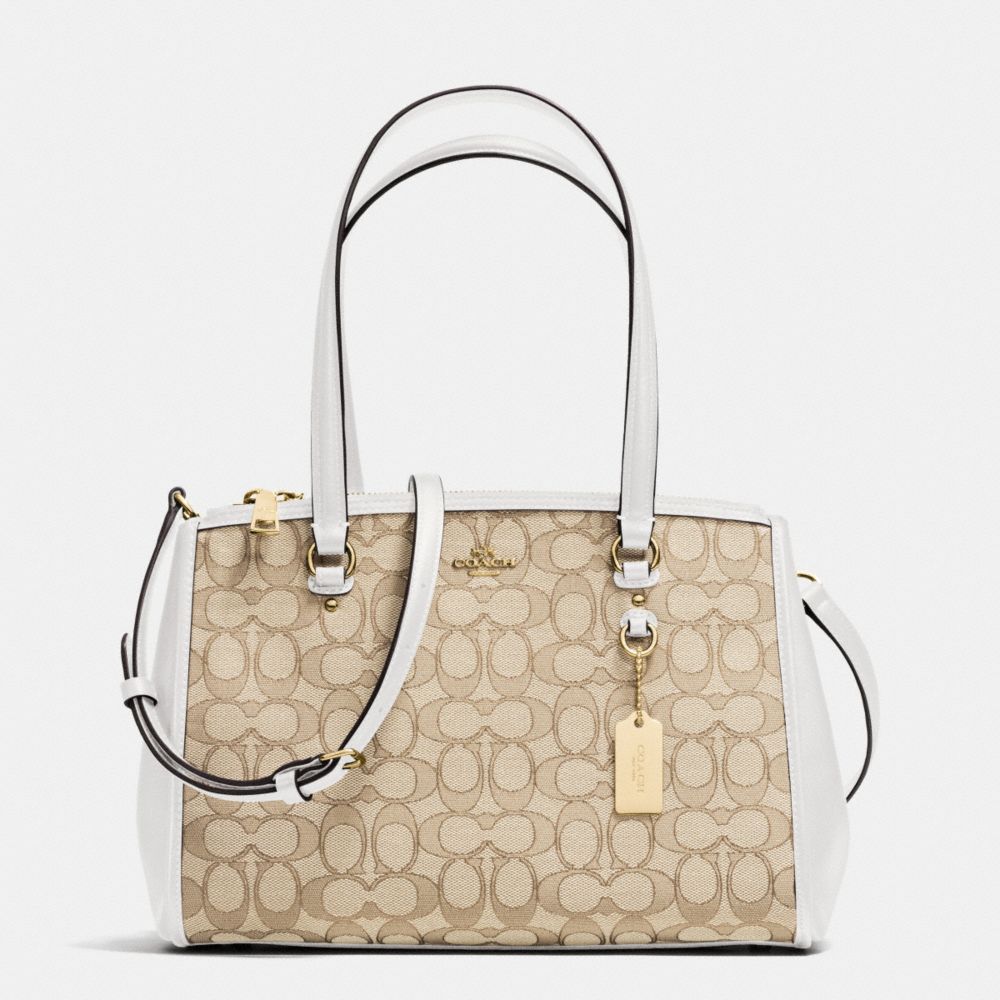 Coach carryall signature new arrivals