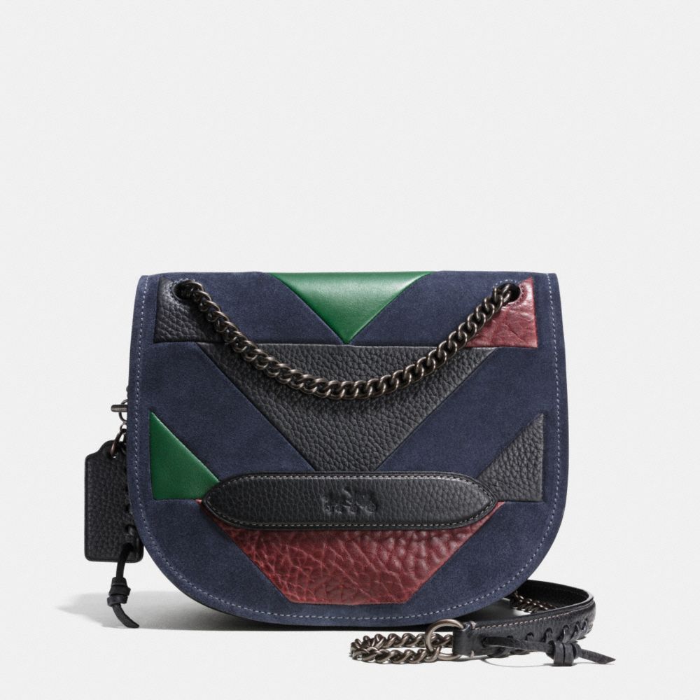 COACH Shadow Crossbody In Pieced Leather